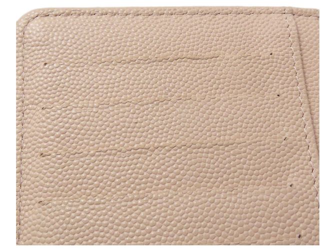 Chanel Coco Mark Gold Hardware Langbeutel Beige - Ansicht 10