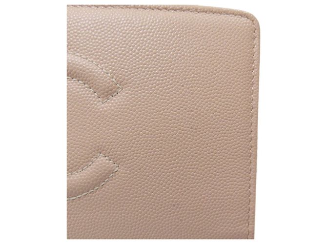Chanel Coco Mark Gold Hardware Langbeutel Beige - Ansicht 13