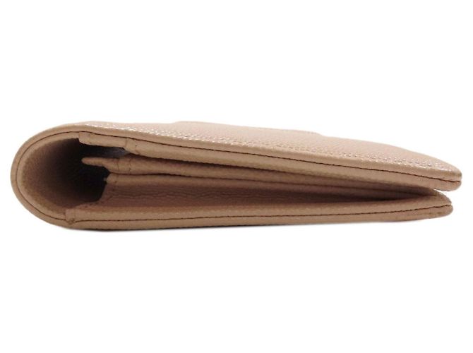 Chanel Coco Mark Gold Hardware Langbeutel Beige - Ansicht 3