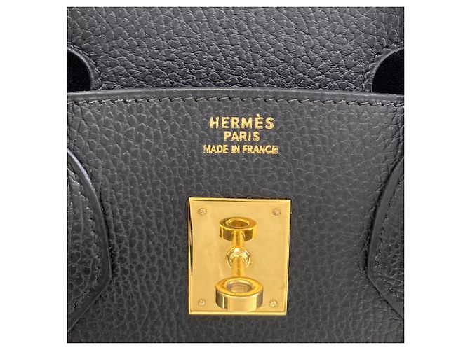 Hermès Hermes Birkin 30 Handtasche Schwarz - Ansicht 6