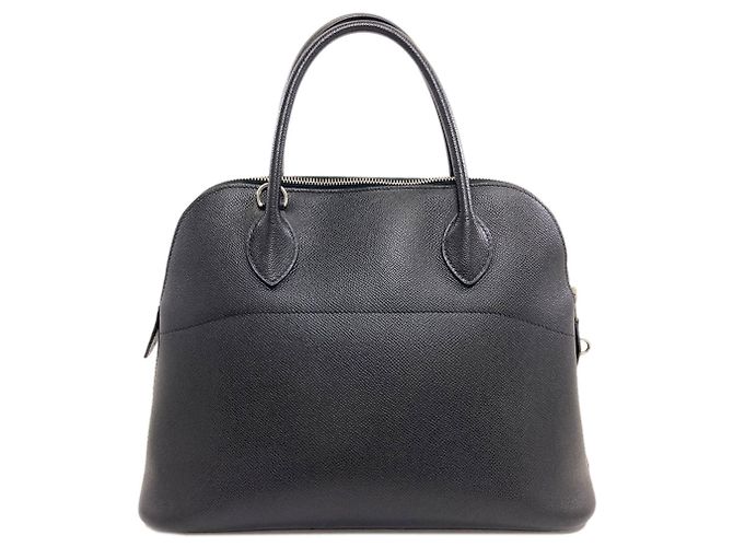 Hermès Borsa Hermes Bolide 31 in pelle Epsom nera Nero - vista 2