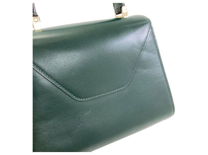Valextra Iside 2-Way Handtasche Grün - Ansicht 11