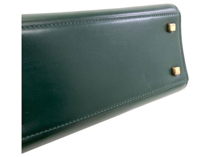 Valextra Iside 2-Way Handtasche Grün - Ansicht 13