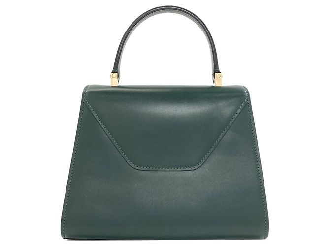 Valextra Iside 2-Way Handtasche Grün - Ansicht 2
