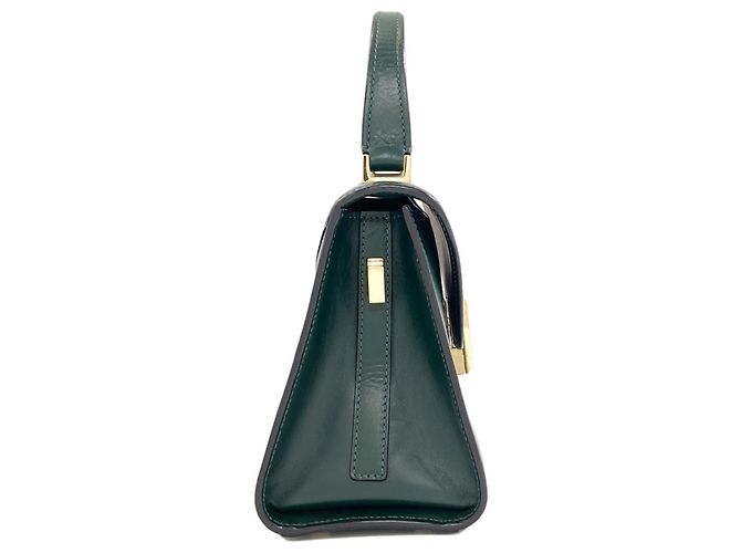 Valextra Iside 2-Way Handtasche Grün - Ansicht 3