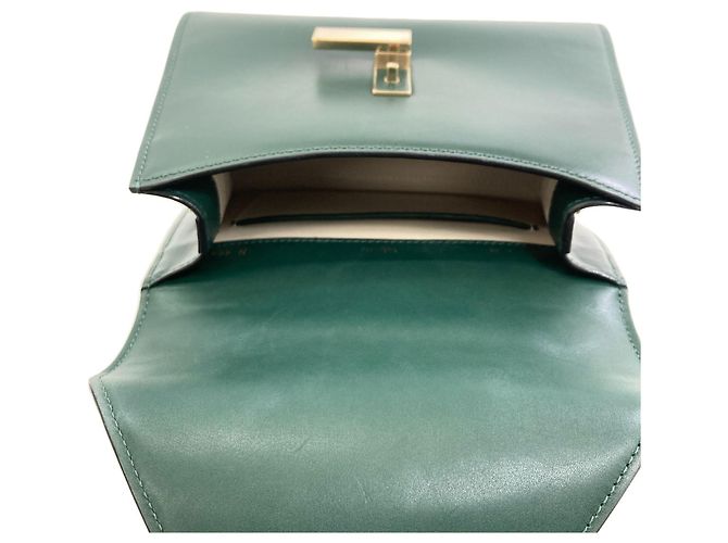 Valextra Iside 2-Way Handtasche Grün - Ansicht 9