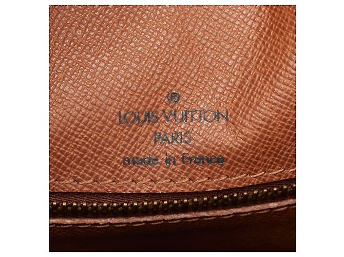 Bolso de hombro Louis Vuitton Monogram Boulogne 35 Castaño Monograma - vista 11