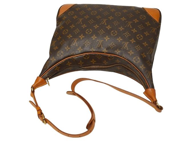 Bolso de hombro Louis Vuitton Monogram Boulogne 35 Castaño Monograma - vista 4