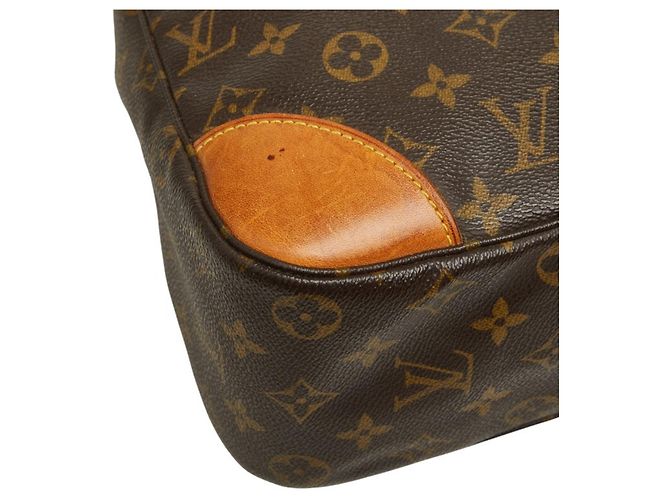 Bolso de hombro Louis Vuitton Monogram Boulogne 35 Castaño Monograma - vista 6
