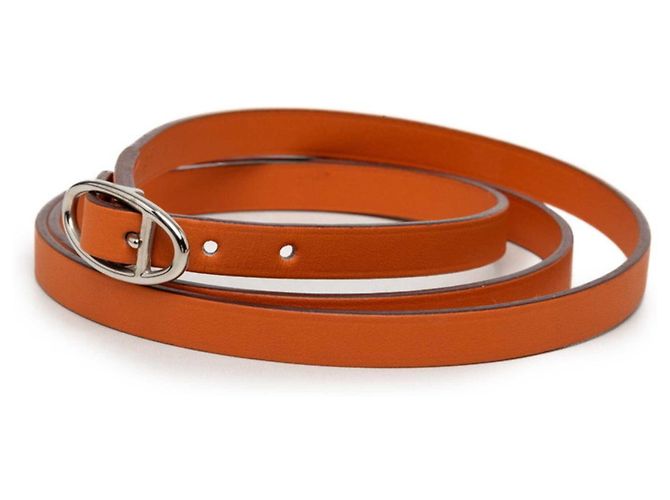Hermès Pulsera Hermes Api Triple Strand Naranja - vista 2