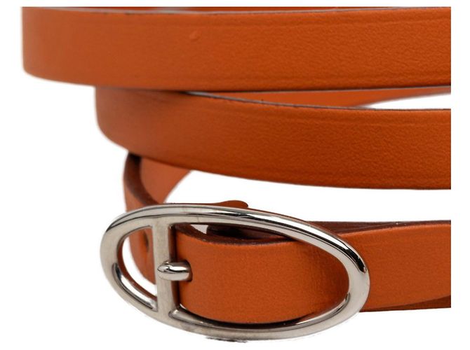 Hermès Pulsera Hermes Api Triple Strand Naranja - vista 4