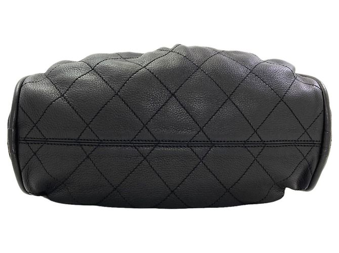 Borsa Chanel Le Marais Bowler Mini Boston Bag Nero - vista 4