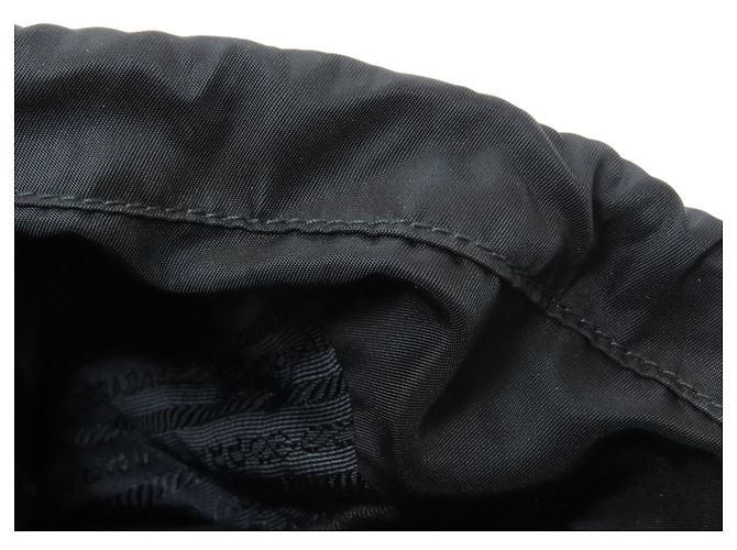 Mochila Prada de nailon negro - vista 8