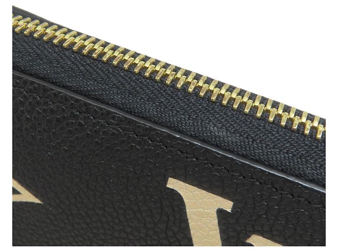 Cartera Larga Zippy Louis Vuitton Negro Beige - vista 11