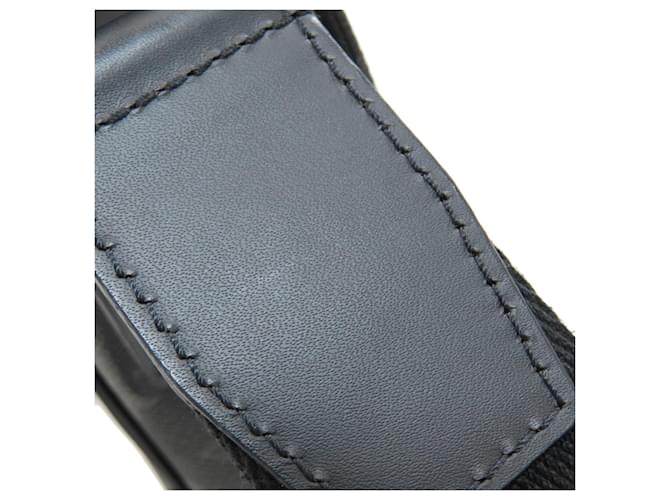 Borsa a tracolla Louis Vuitton Monogram Eclipse District PM Nero - vista 11