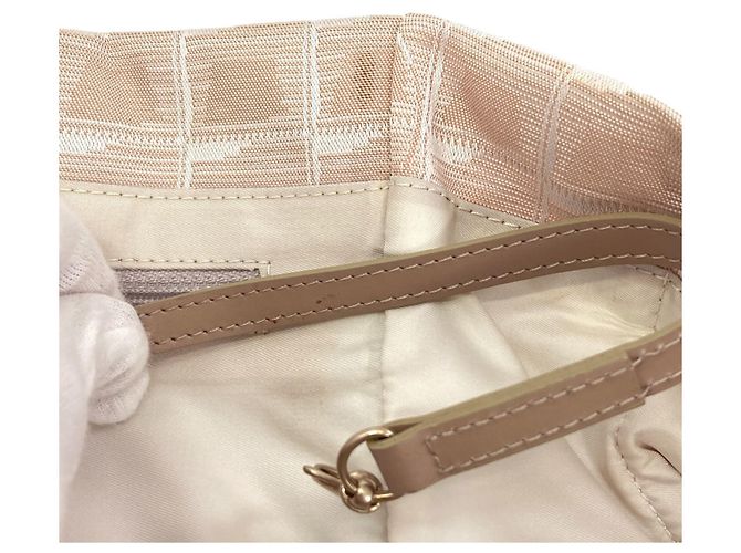 Borsa Tote Chanel New Travel Line MM Beige - vista 12