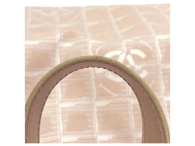Borsa Tote Chanel New Travel Line MM Beige - vista 15