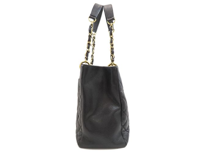 Chanel Grand Shopping Tote Nero - vista 3