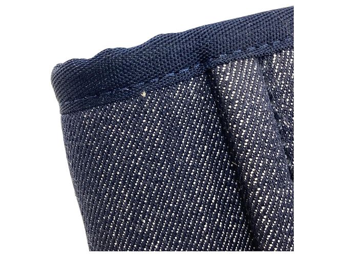 Borsa Tote Chanel A66939 Deauville PM Blu navy - vista 9