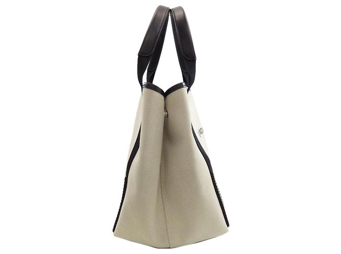 Everyday Borsa Balenciaga Cabas Navy Nero Bianco - vista 3