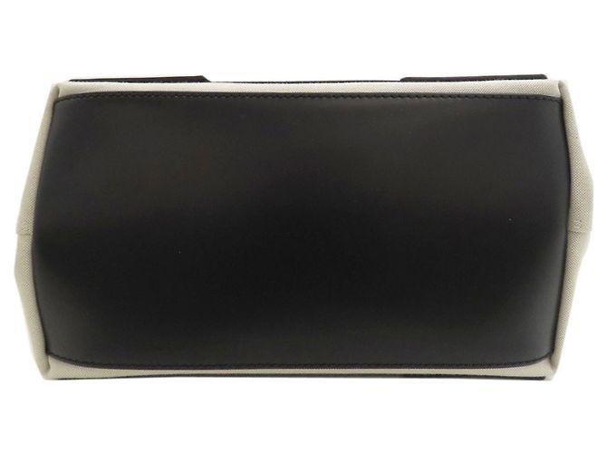Everyday Borsa Balenciaga Cabas Navy Nero Bianco - vista 4