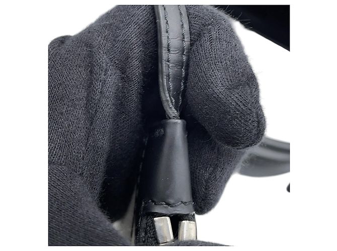 Everyday Borsa Balenciaga Cabas XS Navy Nero Bianco - vista 11