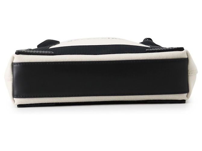 Everyday Borsa Balenciaga Cabas XS Navy Nero Bianco - vista 3