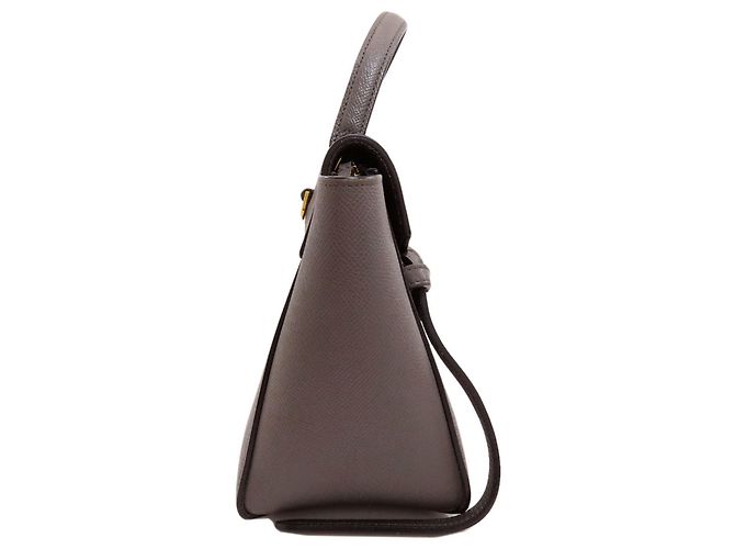 Céline Celine Belt Bag Nano Borsa 2-Way Marrone - vista 3