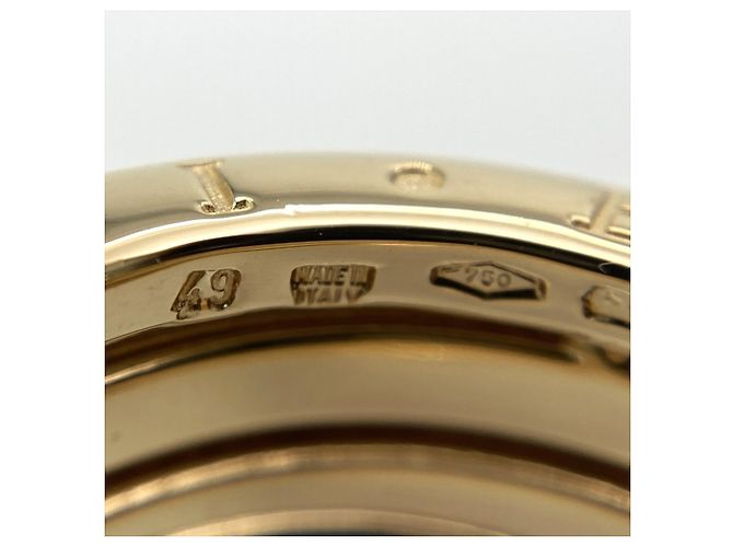 Bulgari Anello Bvlgari B.zero1 a 2 bande in oro giallo 18K D'oro - vista 4