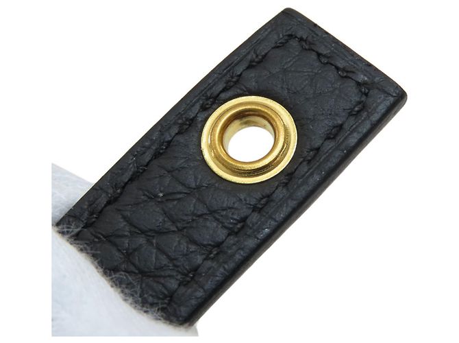 Hermès Borsa Hermes Picotin Lock PM in pelle Taurillon Clemence nera Nero - vista 12