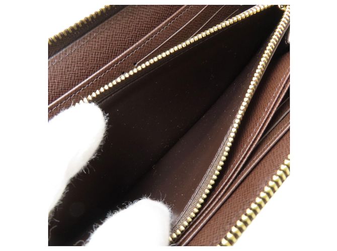 Louis Vuitton Damier Canvas Zippy Wallet Damier ebene - Ansicht 5