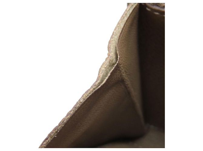 Hermès Cartera Hermes Kelly Long en Etoupe Gray Gris pardo - vista 11