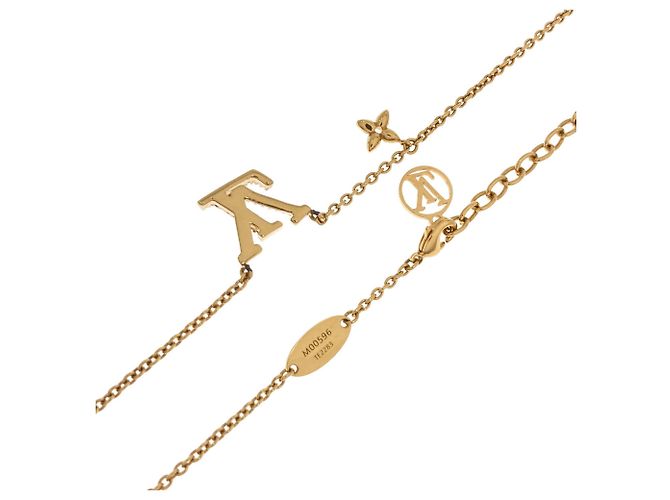 Collana Iconic Gold Louis Vuitton D'oro - vista 2