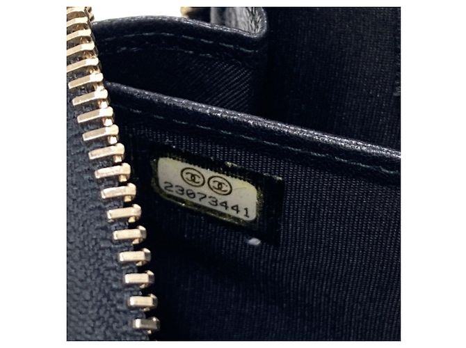 Portafoglio lungo Chanel Mademoiselle con hardware dorato - vista 7