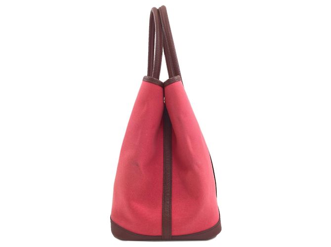 Hermès Borsa Hermes Garden Party PM in Rosa - vista 3