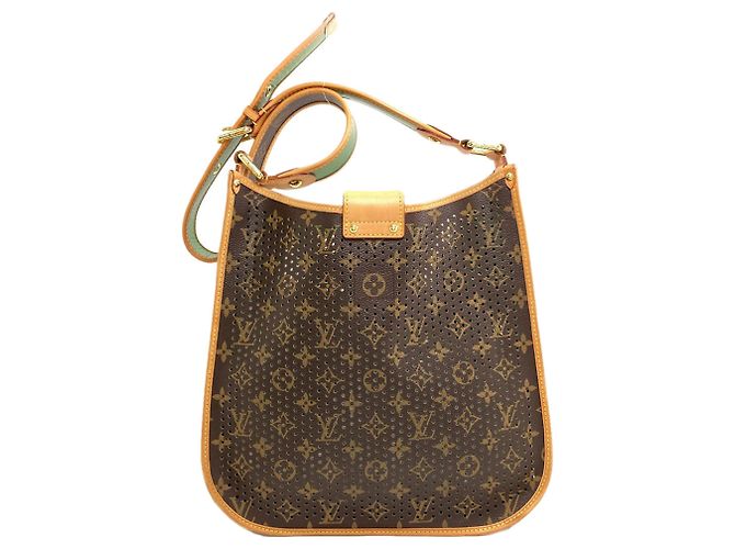 Borsa a tracolla Louis Vuitton M95173 Perfo Musette Verde chiaro Monogramma - vista 2