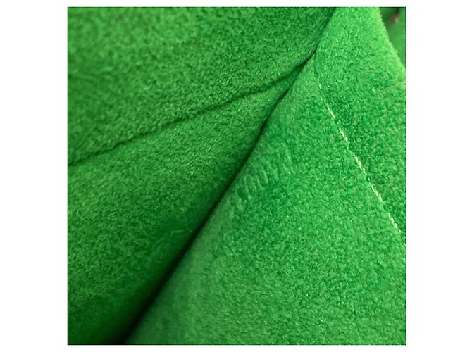 Borsa a tracolla Louis Vuitton M95173 Perfo Musette Verde chiaro Monogramma - vista 6