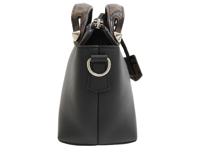 Borsa 2-Way Fendi By The Way Mini Marrone Nero - vista 3