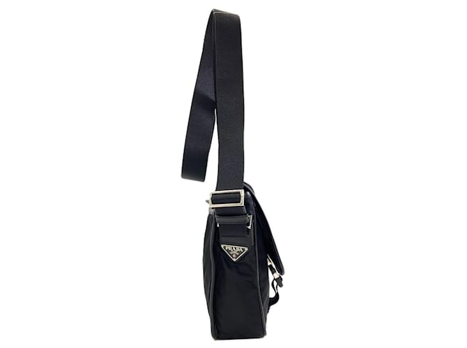 Borsa a tracolla lunga Prada Nero - vista 3