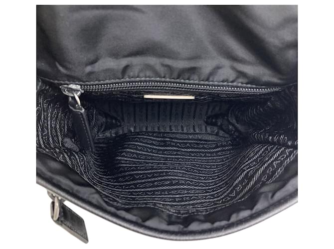 Borsa a tracolla lunga Prada Nero - vista 5