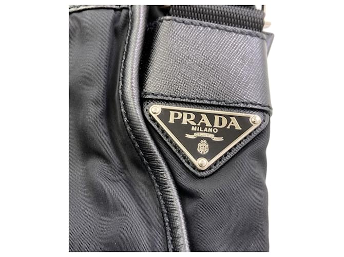 Borsa a tracolla lunga Prada Nero - vista 7