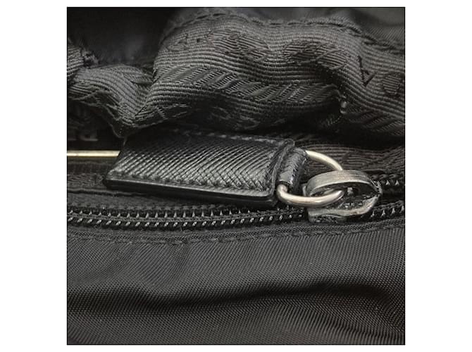 Borsa a tracolla lunga Prada Nero - vista 9