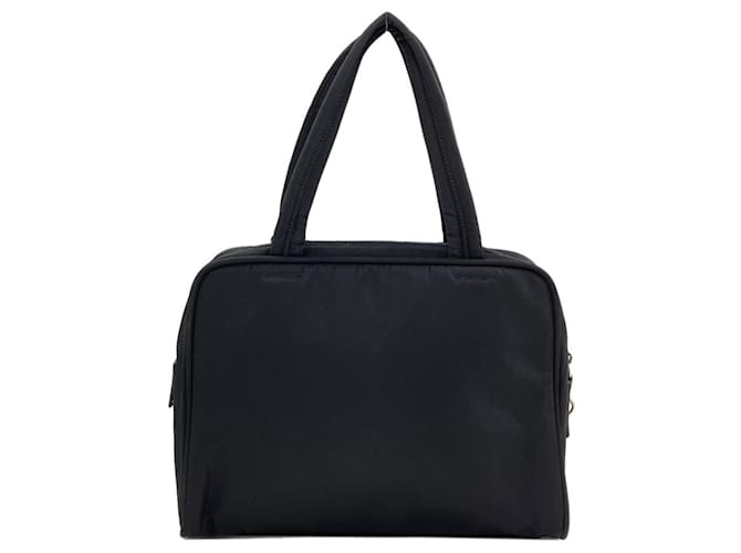 Borsa Prada B8495 Logo Hardware Nero - vista 2