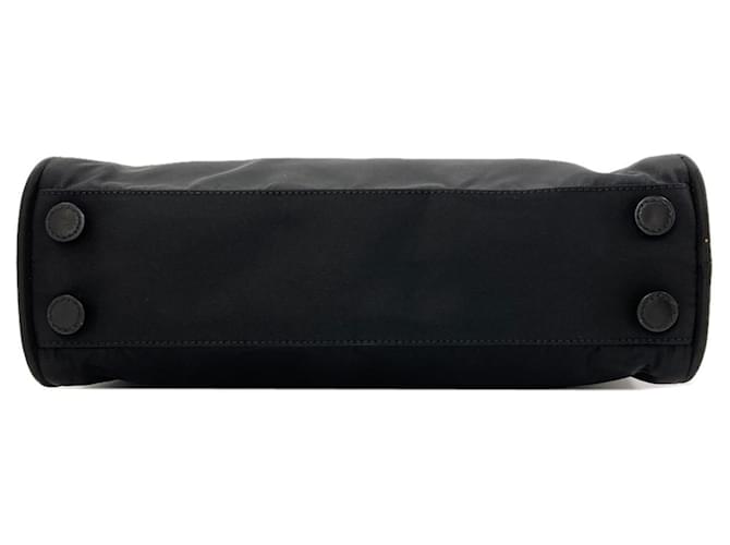 Borsa Prada B8495 Logo Hardware Nero - vista 4