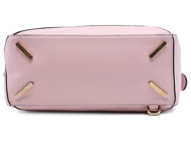 Borsa Puzzle LOEWE Medium in pelle di vitello rosa - vista 3