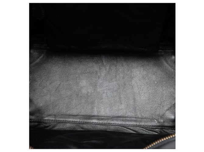 Céline Celine Mini Canvas Leopard Print Luggage Tote Beige - vista 4