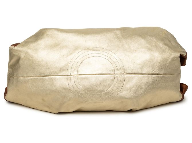 LOEWE Gold Tricolor Nappa Aire Dourado - vista 3