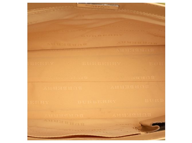 Burberry Supernova Check Canvas Tote mit grünen Nähten Hellgrün - Ansicht 4