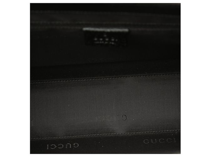 Borsa Tote Jackie Gucci in pelle di vitello nera Nero - vista 4