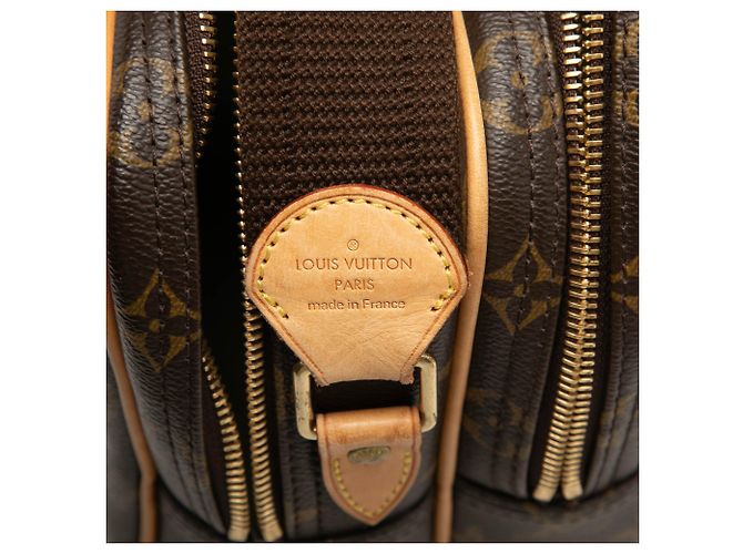 Louis Vuitton Brown Monogram Reporter PM Marrone - vista 6